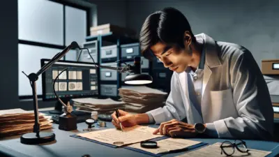 Grafonomi Forensik: Uji Ilmiah Keaslian Tanda Tangan Dokumen Aset - Laboratorium Forensik Dokumen