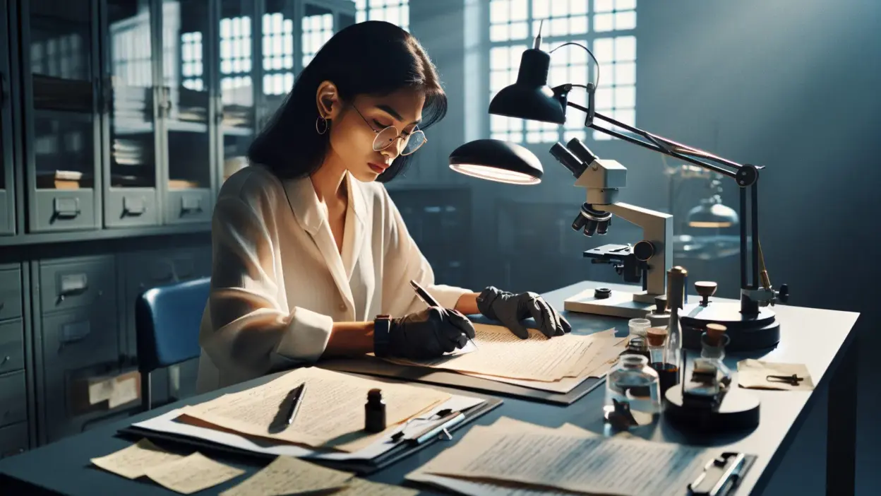 Validasi Ilmiah Metode Autentikasi Dokumen Forensik Modern - Laboratorium Forensik Dokumen