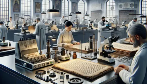 Penilaian Umur Tinta di Laboratorium