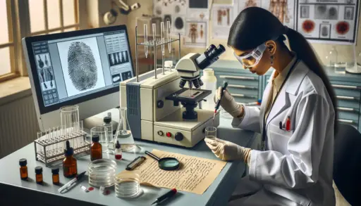 Kromatografi untuk Analisis Tinta dalam Tanda Tangan