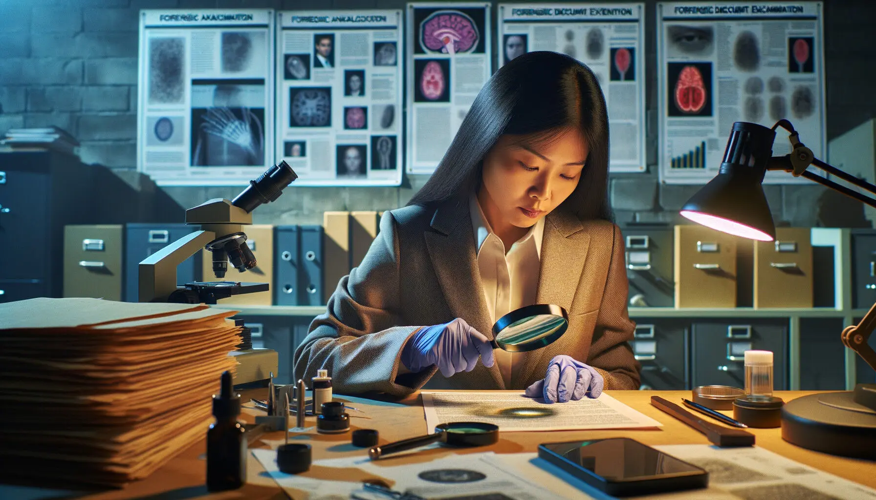 Jenis Tes di Laboratorium Forensik Dokumen