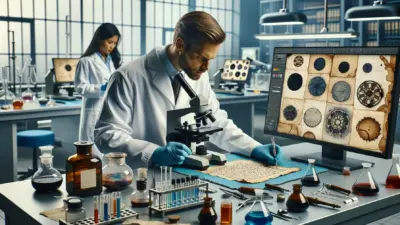 Photo Ink Age Assessment in Laboratory