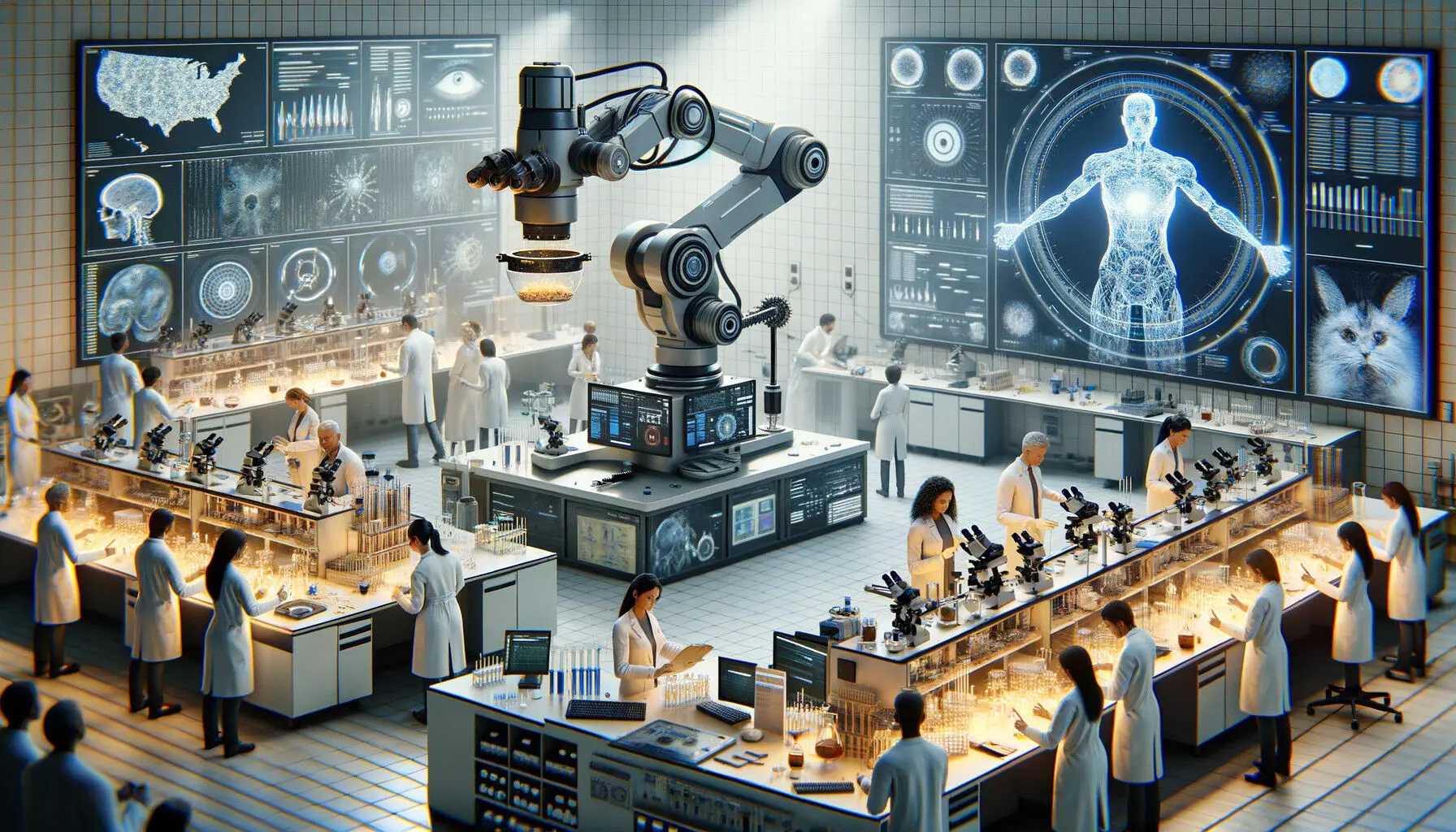 AI di Laboratorium Forensik Modern