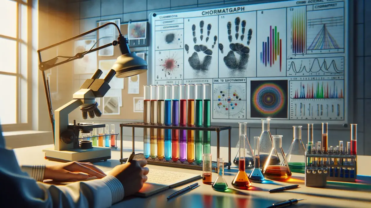 Kromatografi untuk Analisis Tinta dalam Tanda Tangan