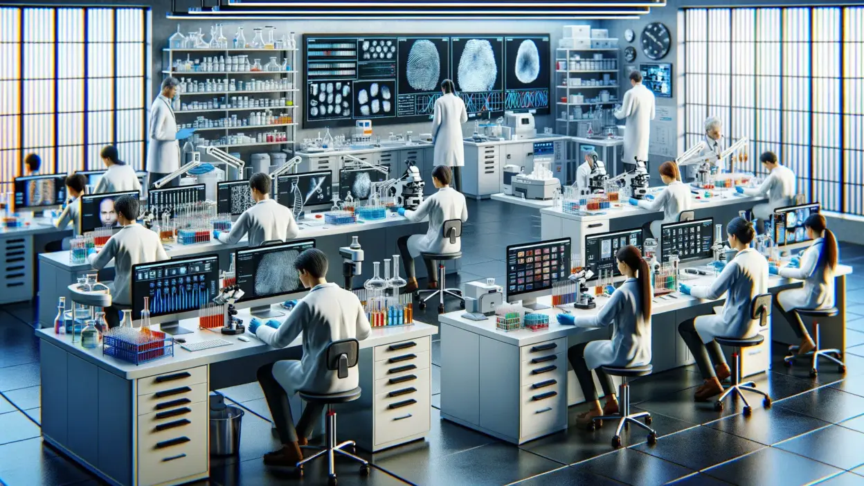 Photo Forensic Laboratory Technology