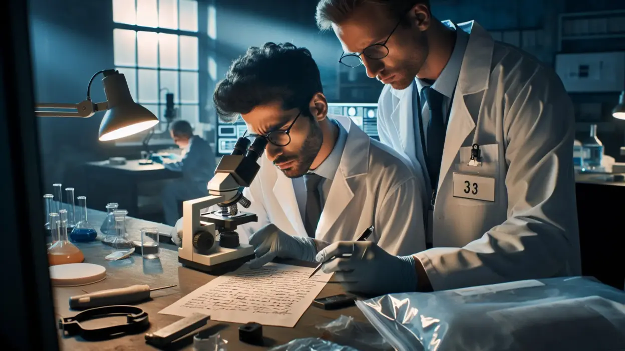 Grafonomi Dokumen: Validasi Forensik Ilmiah Tekanan Tulisan - Laboratorium Forensik Dokumen