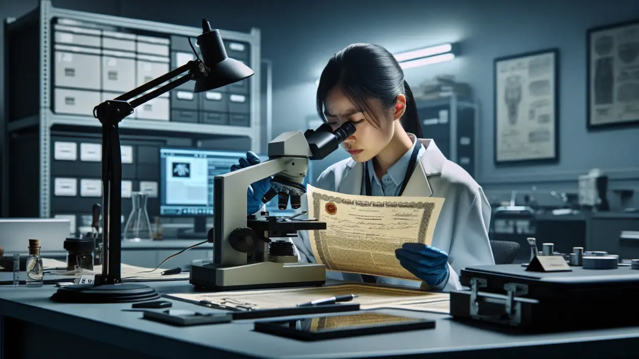 Forensik Dokumen & Validasi: Penentu Sah atau Batalkah Sertifikat Tanah Digital di Era AI? - Laboratorium Forensik Dokumen
